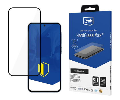 Szkło i folia ochronna 3mk HardGlass Max Black do Samsung Galaxy A55 5G